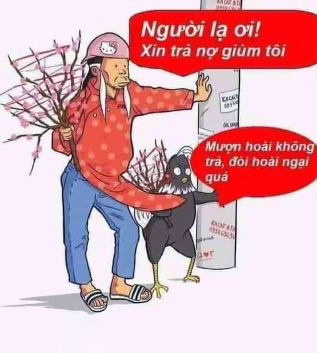 hình ảnh cho vay tiền không trả